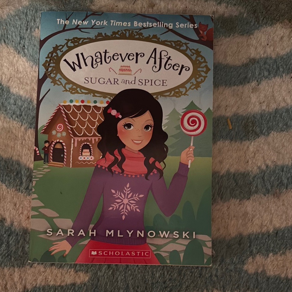 Scholastic Whatever After Book - Purple and Green Cover